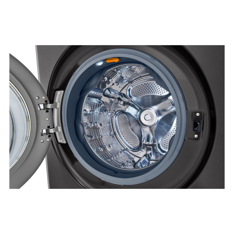 LG Washer & Dryer Set with Stackable 4.5 Cubic Feet Smart Front Load